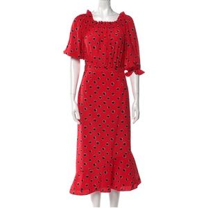 SALONI
Silk Midi Length Dress